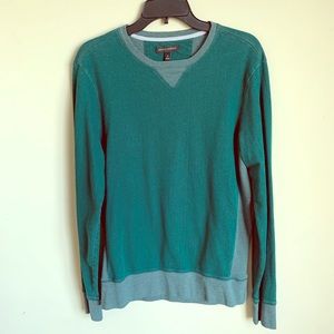 Banana Republic Men’s Green 100% Cotton Sweater